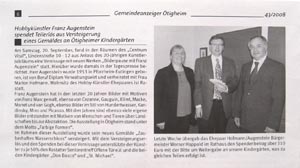 Gemeindeanzeiger Ötigheim 26.10.2008